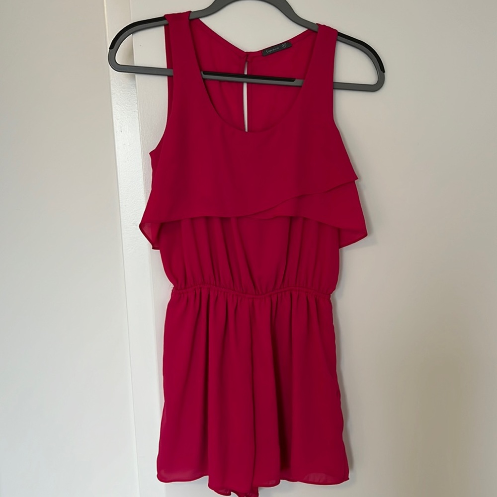 Soprano Women’s Hot Pink Romper - Size XS